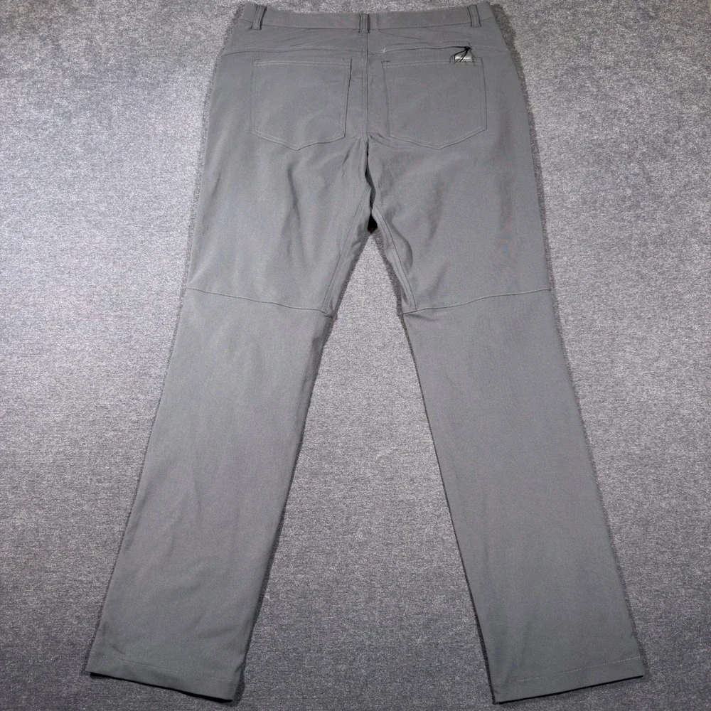 Eddie Bauer The Switch Pants Mens 34x32 Gray 5 Pocket Hiking Outdoor Travel NWT